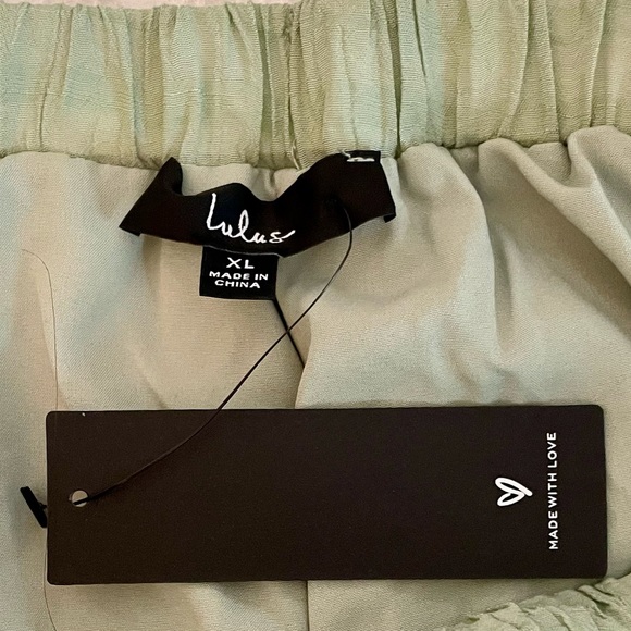 Spring to It Sage Green Shorts - Picture 6 of 6